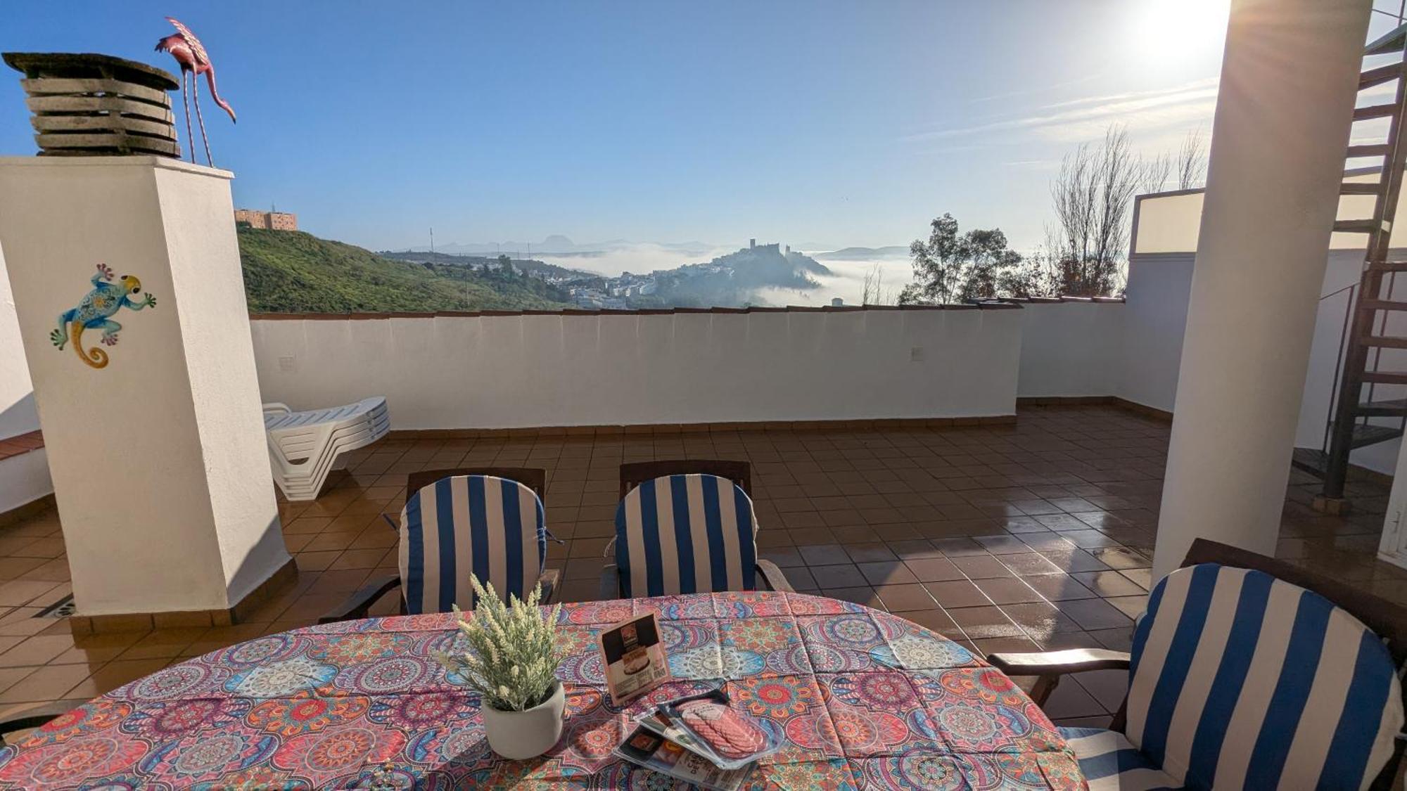 Atico Arcos Terraza Relax Appartement Arcos de la Frontera Buitenkant foto